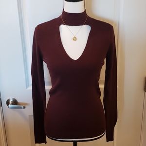 Express Rib Knit Sweater size L